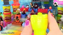 Colors with Lego Play-Doh Surprise Eggs! Duplo Mold Handmade - Learning Fun HobbyKidsT