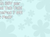 vhbw LiPolymer Batteria 3900mAh 38V per Netbook Pad Tab Tablet Asus FonePad 7 ME372CG