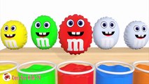 Colors for Children to Learn With Surprise Eggs M&M Candy Finger Family Nursery Rhymes-_XZ6g