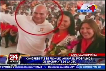 Congresistas se pronuncian por nuevos audios de informe de la DEA