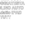 Apple iPad Mini CUSTODIA per POGGIATESTA del SEGGIOLINO AUTO in NERO  Adatto IPAD MINI