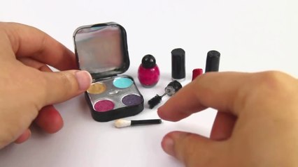 DIY 100% Real Miniature Makeup