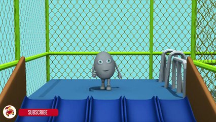 Learn Colors with Baby Surprise Eggs Balls For Children Indoor Playground Family