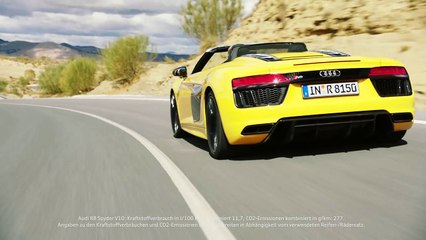 87.Der Audi R8 Spyder V10 2016