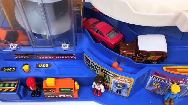 Best Kids Learning Colors Cars Trucks for Toddlers #1 Fun Hot Wheels Tomica Cars Parking Garage