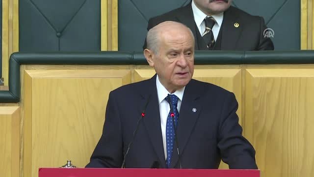 Bahçeli: Türkiye'nin Önünde Mutlaka Aşması ve Sonuçlandırması Gereken 3 Ayaklı Bir Terör Sorunu...