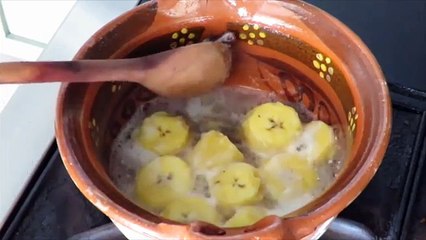 cómo hacer ATOLE DE PLATANO MACHO.