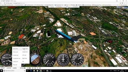 Free Flight Simulation