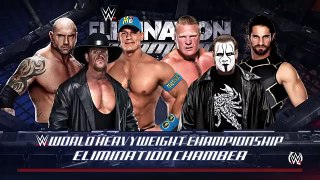 WWE 2K16- WWE World Heavy Weight Championship Elimination Chamber Match new (PS4)