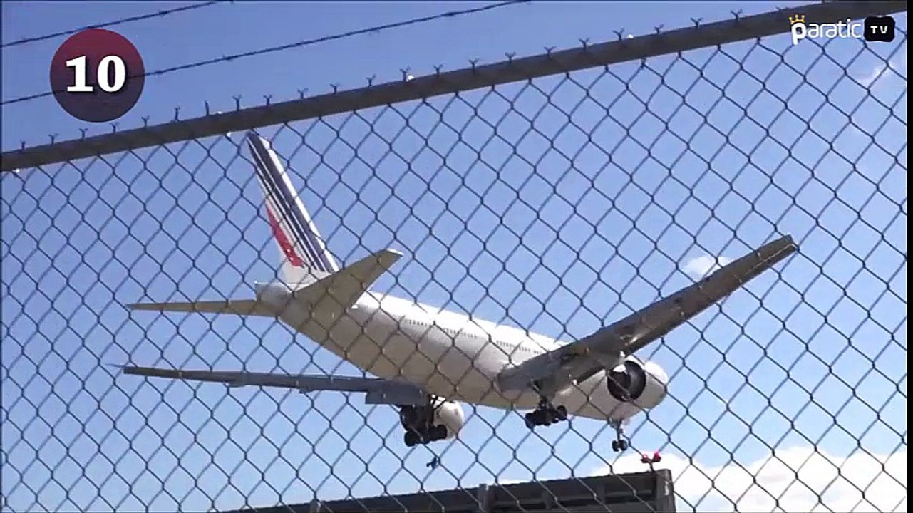 Yolcu Uçaklarını Tehlike Dolu İnişleri - paratic