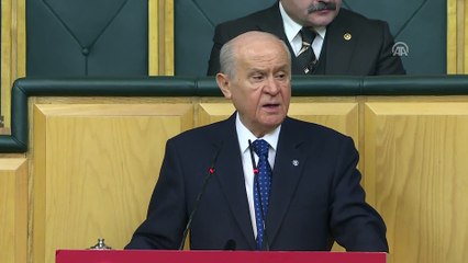 Bahçeli: “FETÖ düşmandır, haindir. Üzerinden silindir gibi geçilmeli ve nihai olarak yok edilmelidir“ - TBMM