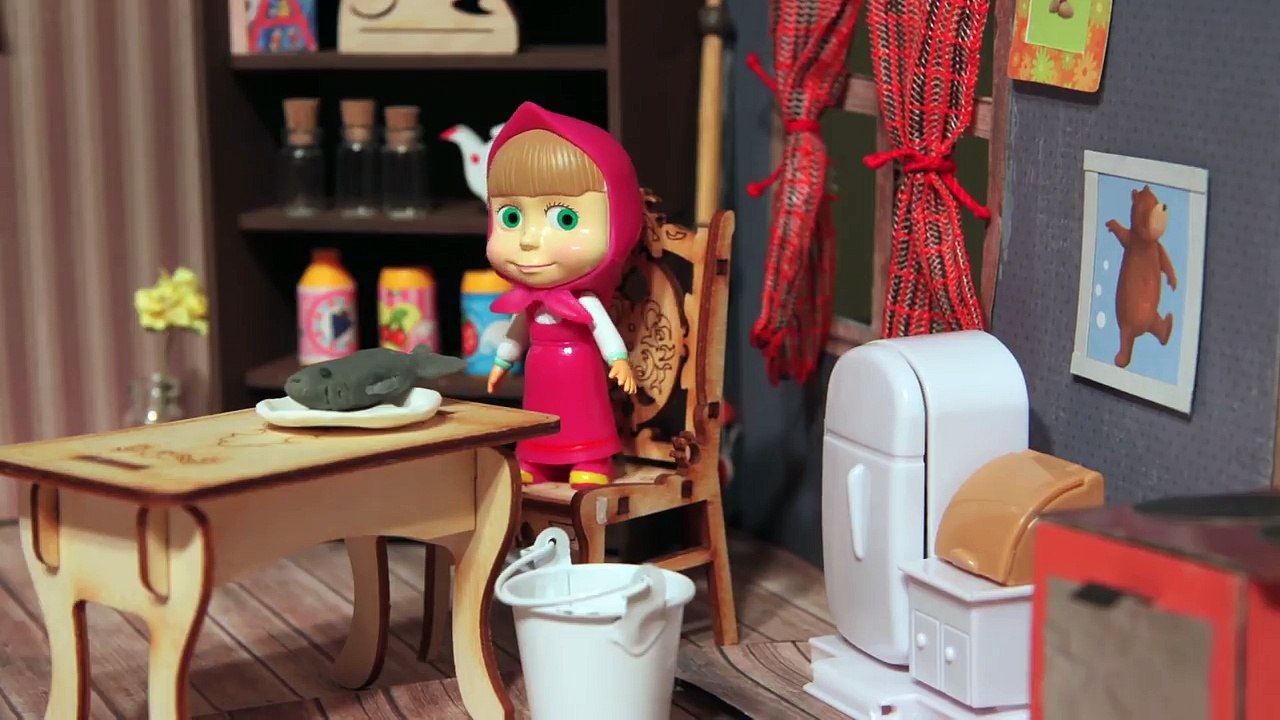 Маша и Медведь мультик с игрушками. Стопмоушн мультик Маша и Медведь. Игрушкин ТВ