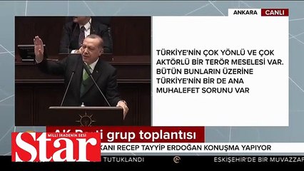 Cumhurbaşkanı Erdoğan: CHP�nin seçtiği il başkanı tam bir facia