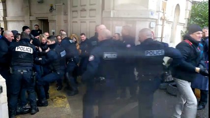 Evacuation de la maison d'arrêt de Dijon
