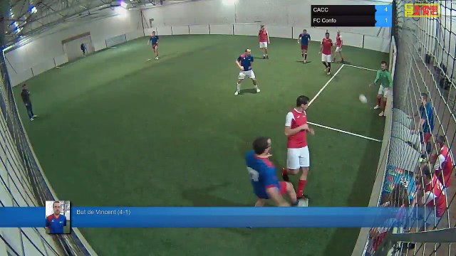 But de Vincent (4-1) - CACC Vs FC Confo - 15/01/18 20:00 - LIGUE 4 - Poitiers Game Parc