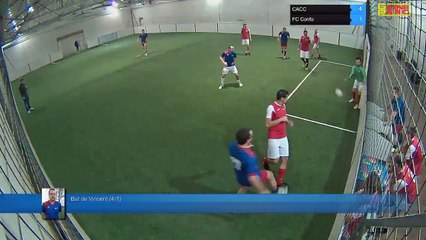 But de Vincent (4-1) - CACC Vs FC Confo - 15/01/18 20:00 - LIGUE 4 - Poitiers Game Parc