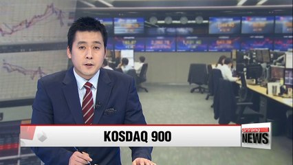 KOSDAQ continues surge, surpassing 900 points
