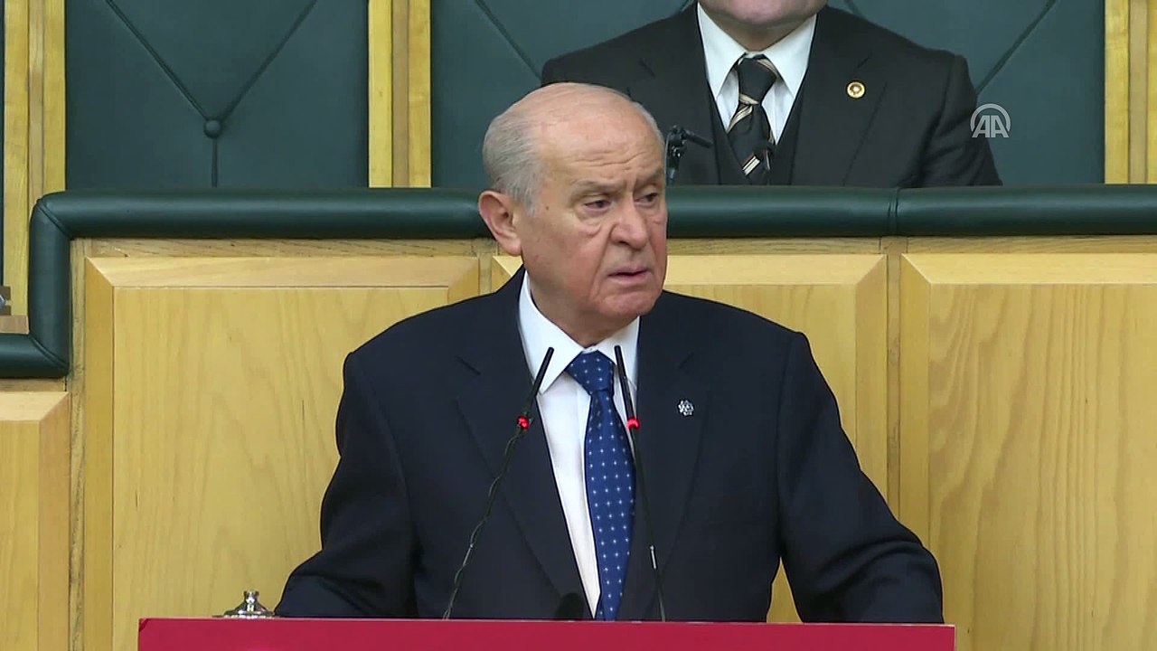 Bahçeli: 'Afrin temizlenmeli, Münbiç ve diğer terörist üreme alanları yerle bir edilmelidir' - TBMM