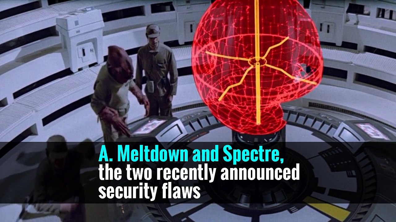 Keeping Up With the Meltdown and Spectre Bugs