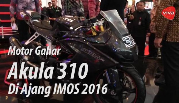 Motor Gahar Akula 310 di Ajang IMOS 2016