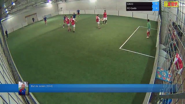 But de Julien (10-4) - CACC Vs FC Confo - 15/01/18 20:00 - LIGUE 4 - Poitiers Game Parc