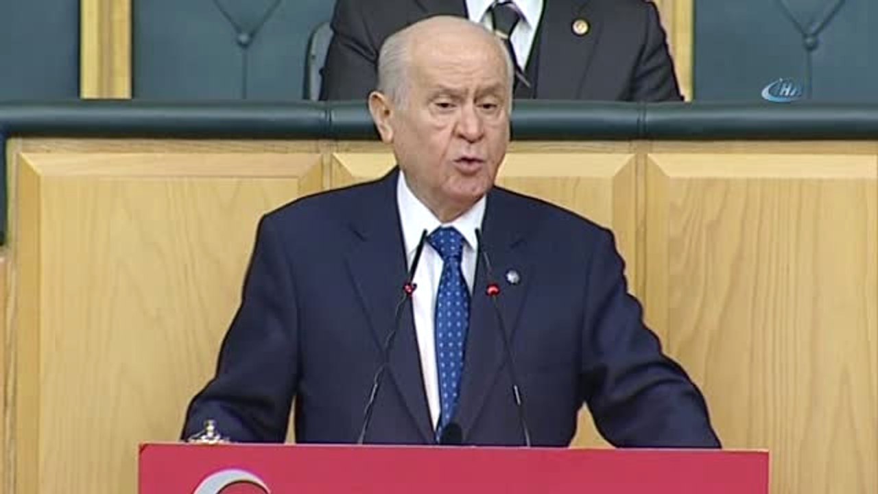 MHP Lideri Bahçeli: "Mhp'yi Kürt Düşmanı Gösterenler Alçaktır, Haindir"
