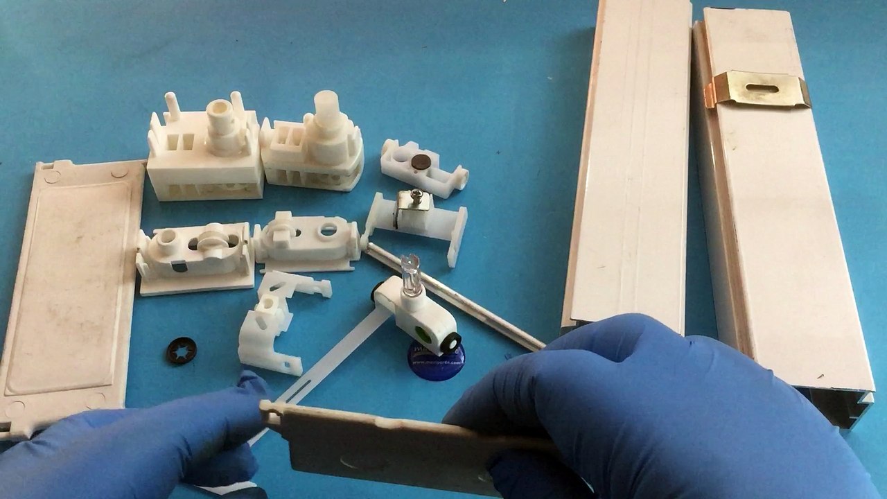 DPY0026-Maviperde-Dikey Perde Etek Ağırlığı 89 mm