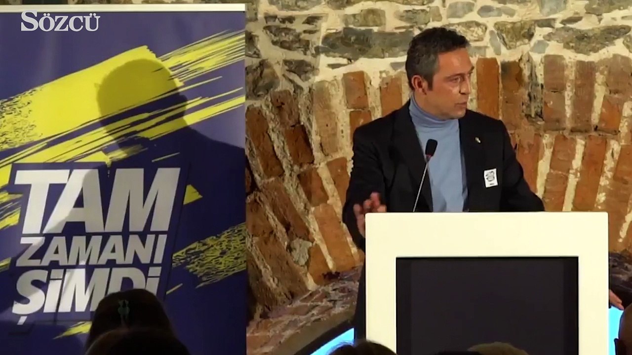 Ali Koç: "Bu değişim için Fenerbahçe kaybetsin istiyorsanız, sakın bana oy vermeyin"