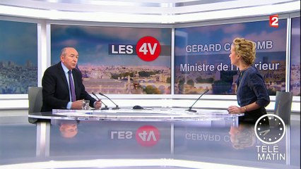 Les 4 Vérités - Collomb va demander au Royaume-Uni "d'aider Calais à se développer"