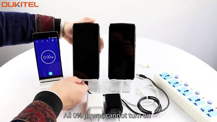 OUKITEL K10 charging test