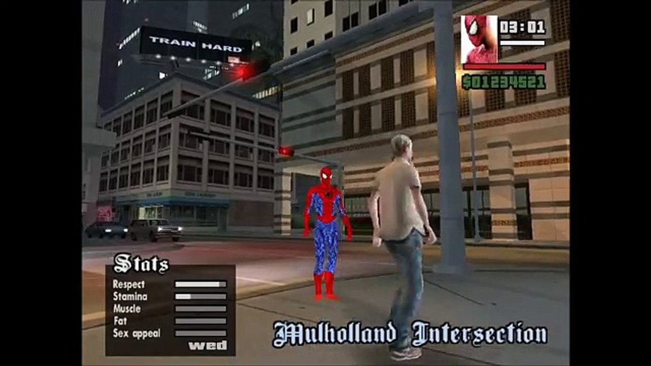 GTA SA The amazing spider man mod