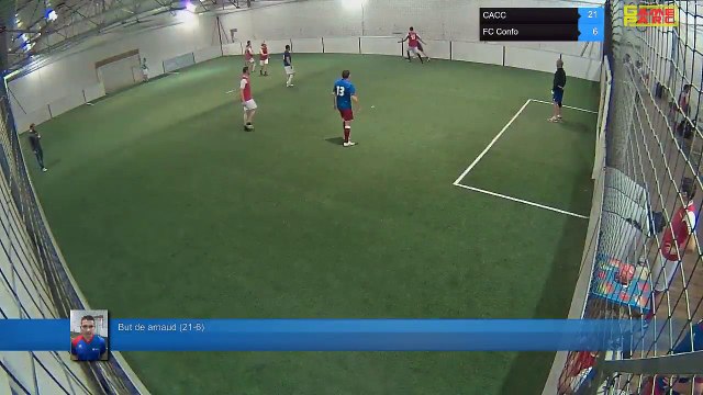 But de arnaud (21-6) - CACC Vs FC Confo - 15/01/18 20:00 - LIGUE 4 - Poitiers Game Parc