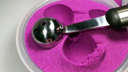 Most  Satisfying Kinetic Sand Cutting Video Sand Tagious