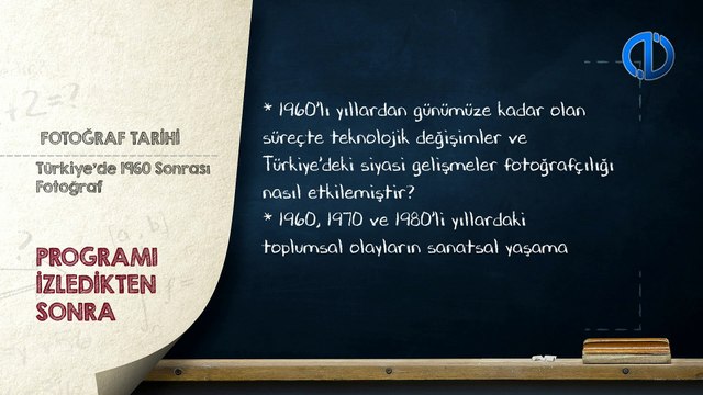 FOTOĞRAF TARİHİ - Ünite 8 Konu Anlatımı 1