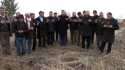 Çiftçiler 'kar ve yağmur duası'na çıktı - MUŞ