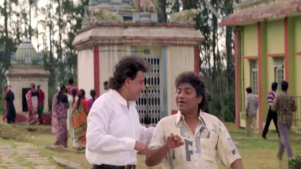 Jonny Lever And Mithun Chakraborty Comedy Scene