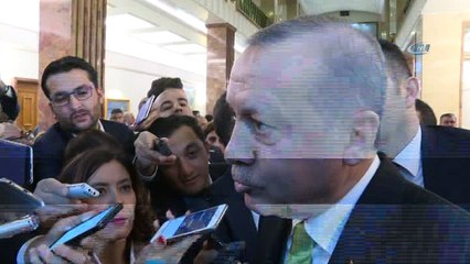 Cumhurbaşkanı Recep Tayyip Erdoğan: ' Biz onları topraklarına sahip çıkmaları için kardeşlerimize orada yardımcı oluyoruz. Biz bugün onlara yardımcı olmazsak, yarın orada bizim için tehdit kuşağı olacak'