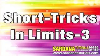 Short-Tricks In Limits 3