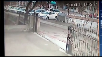 Silahlı saldırı anı kamerada - UŞAK