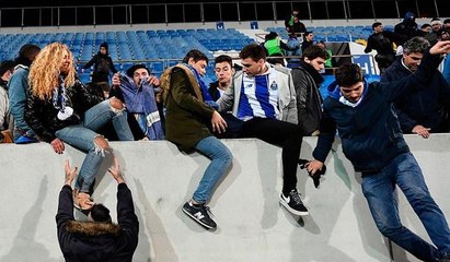 Porto maçında tribünler çatladığı an yaşanan panik kameralarda