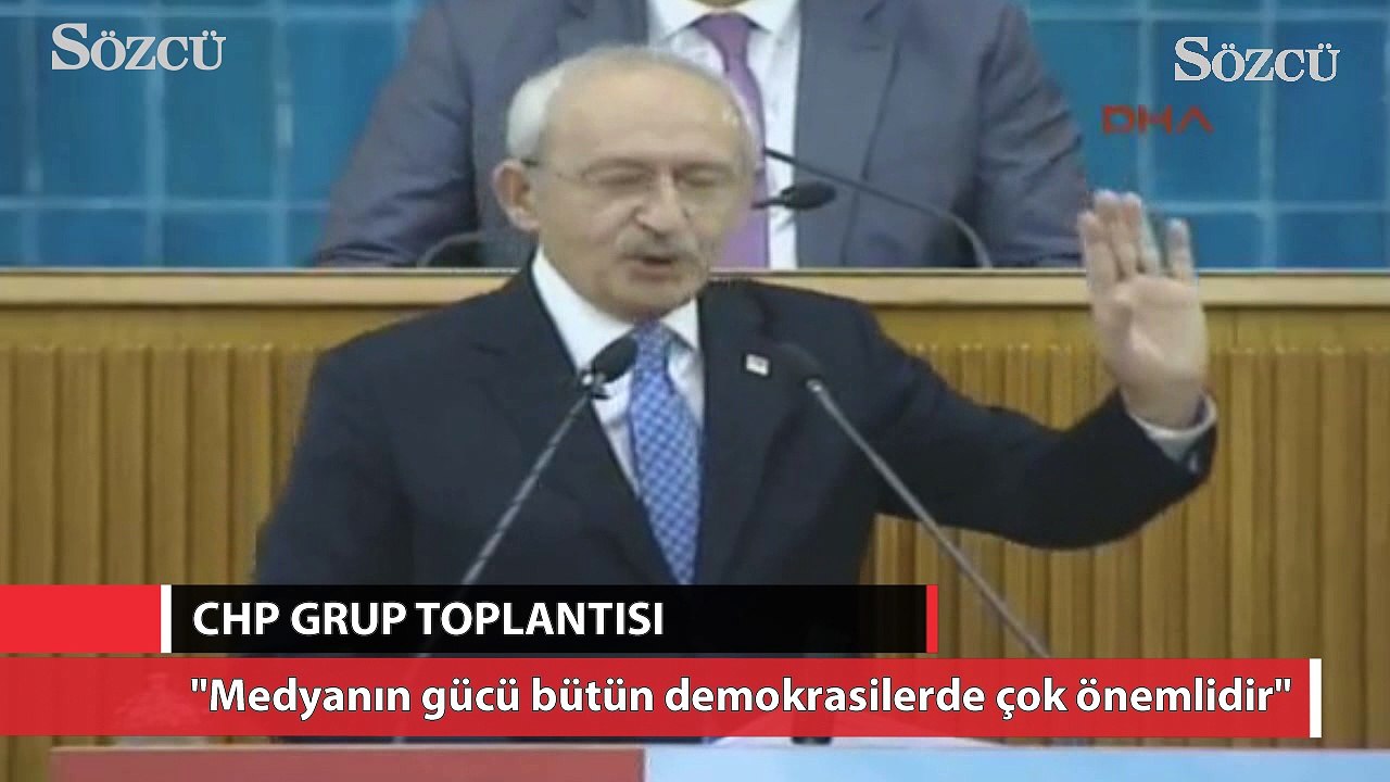 Kılıçdaroğlu 'Medyanın gücü bütün demokrasilerde çok önemlidir'