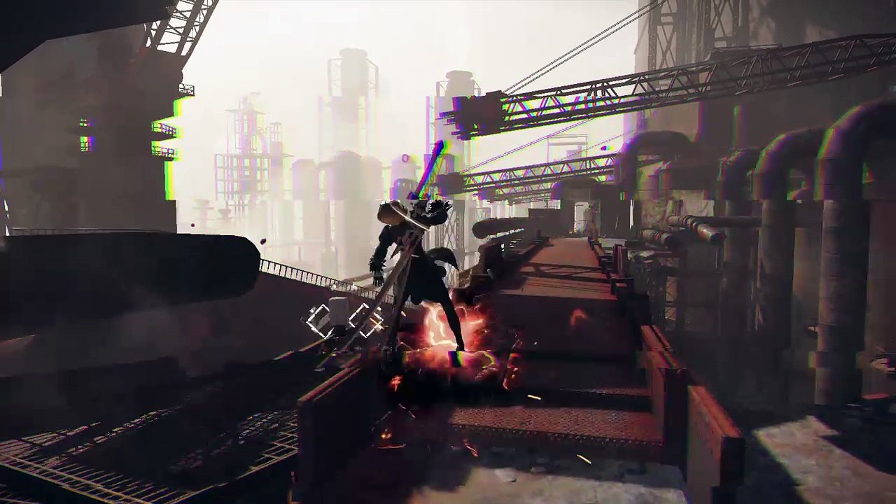 NieR:Automata DEMO Gameplay Clip