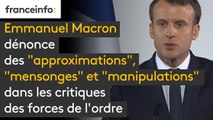 Calais : Emmanuel Macron dénonce des 