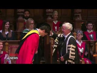Trudeau Receives Degree, Meets Queen in Scotland