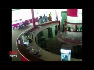 RAW: Moment of Ivory Coast Attack Caught on CCTV