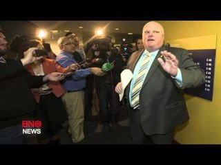 Former Toronto Mayor Rob Ford in Hospital
