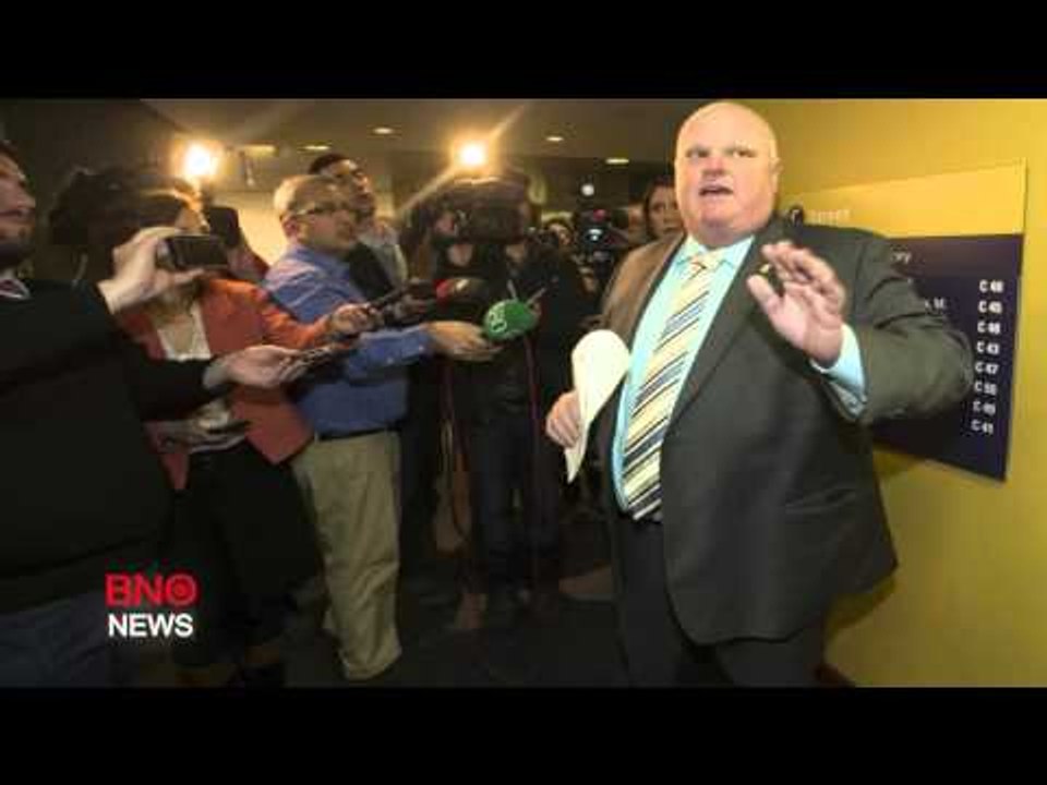 Former Toronto Mayor Rob Ford in Hospital