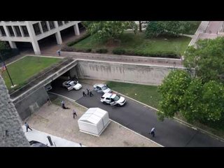 RAW: Suspects with machine gun prompt U.S. Capitol lockdown