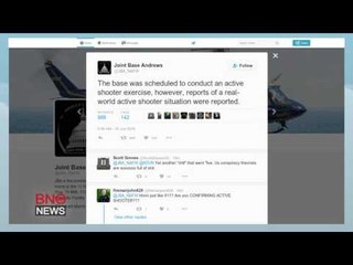 Joint Base Andrews on lockdown due to reports of active shooter