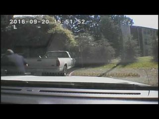 Charlotte police dashcam video of Keith Lamont Scott shooting